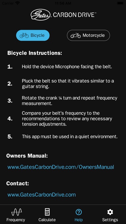 Carbon Drive Belt Tension Tool