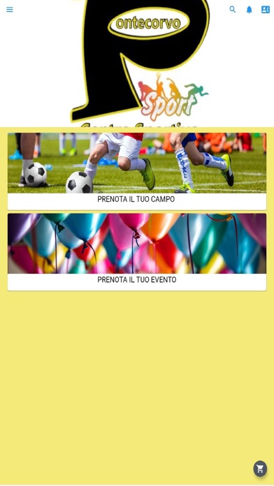 CENTRO SPORTIVO PONTECORVO Screenshot