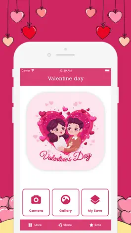 Game screenshot Valentine Day Love Photo Frame apk