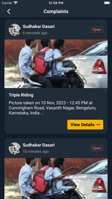Public Eye - Official BTP App Screenshot