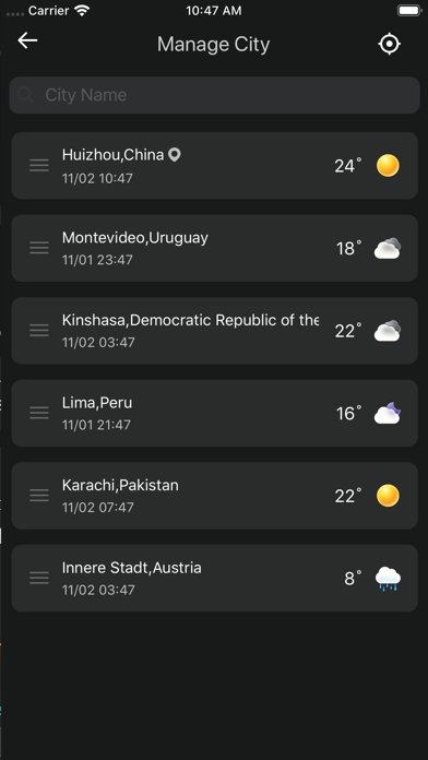 Weather Forecast Live: WeaDropのおすすめ画像5