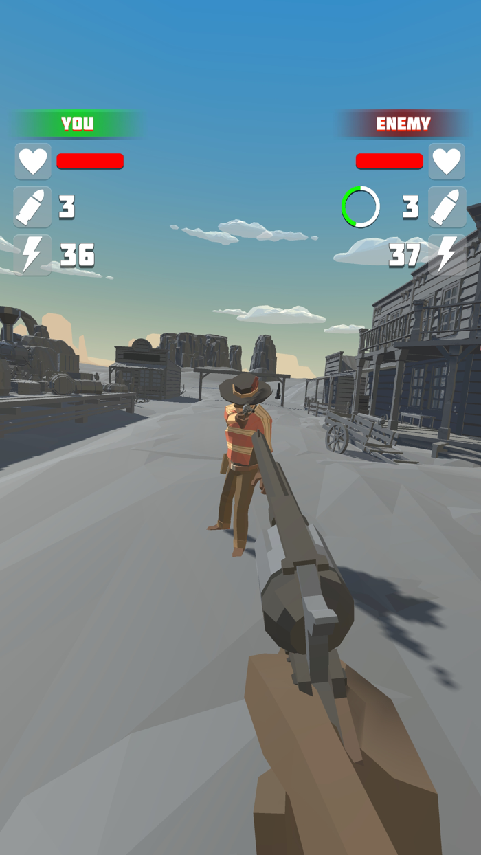 Cowboy Shooter Puzzle