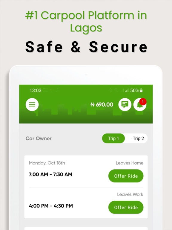 Screenshot #4 pour Parizzo Car Owner – Carpool