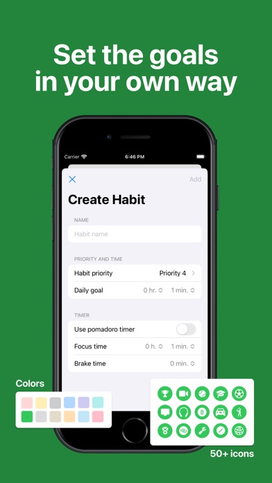 Habbit App Screenshot