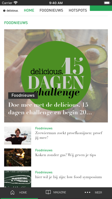delicious.magazine Nederland Screenshot
