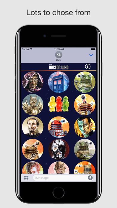 Screenshot #1 pour Doctor Who Stickers Pack 2