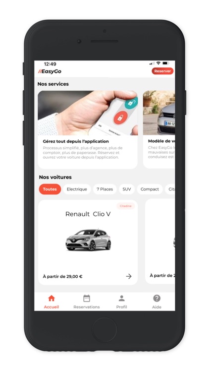 EasyGo - Location de voitures