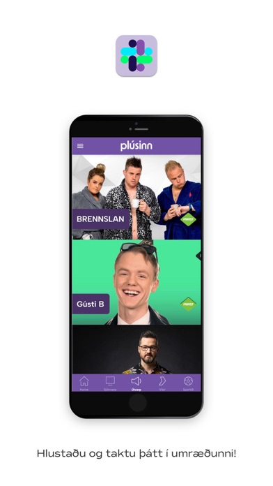 Plúsinn Screenshot