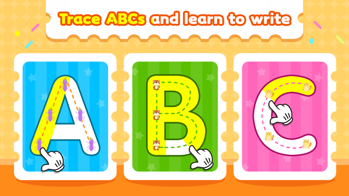 BarryTiger-Phonics  Tracing