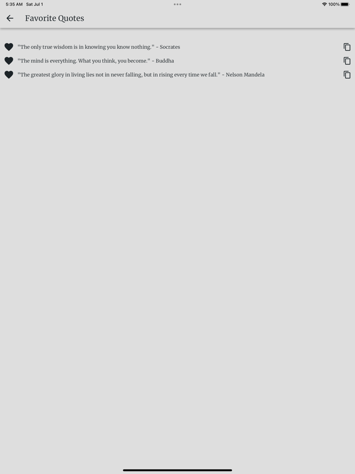 Profound Quotes Generator