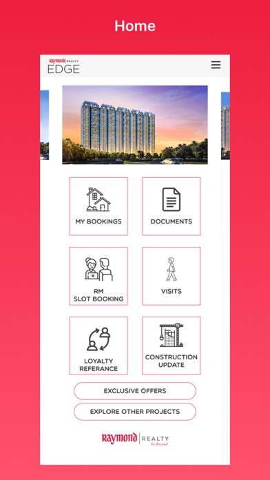 Raymond Realty Edge Screenshot