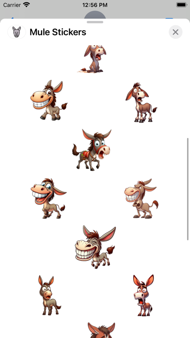 Screenshot #2 pour Mule Stickers