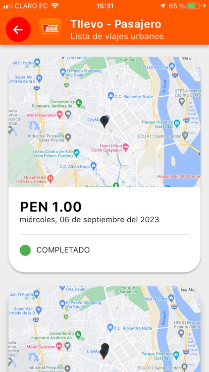 Tllevo Pasajero screenshot-3