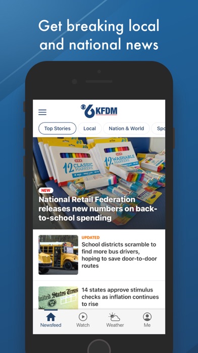 KFDM News 6 screenshot 2