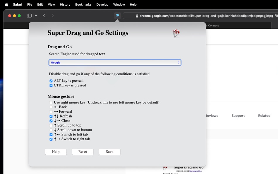 #1. Super Drag and Go (macOS) 由: Wenzhang Zhu