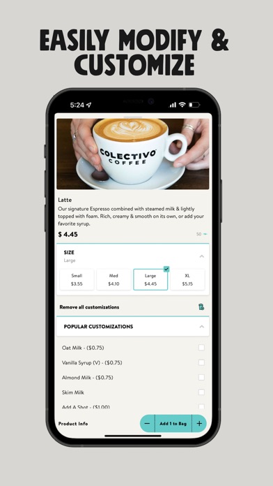 Colectivo Coffee Screenshot