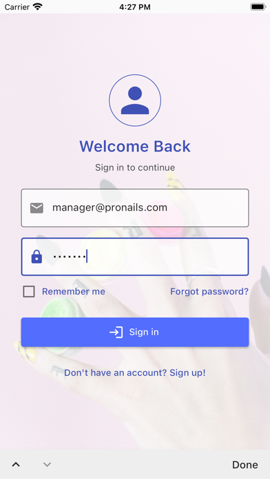 SalonXpress Screenshot