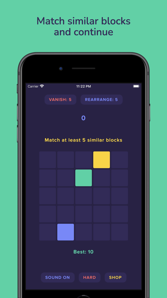 #1. Matchblox: Block Matching Game (iOS) 来自: Kanwar Abhijit Singh
