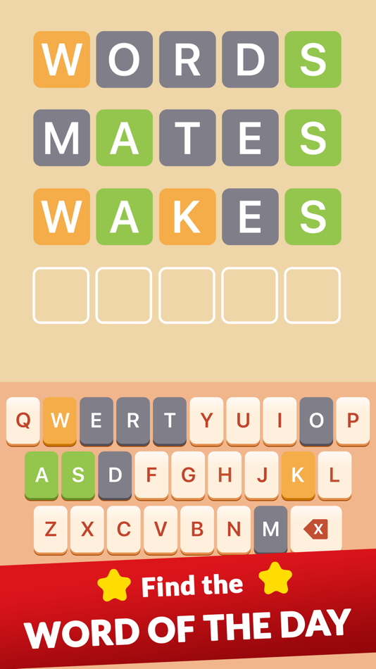 #1. Word guess: A daily word game (iOS) 由: MASTERMIND WORD GAMES