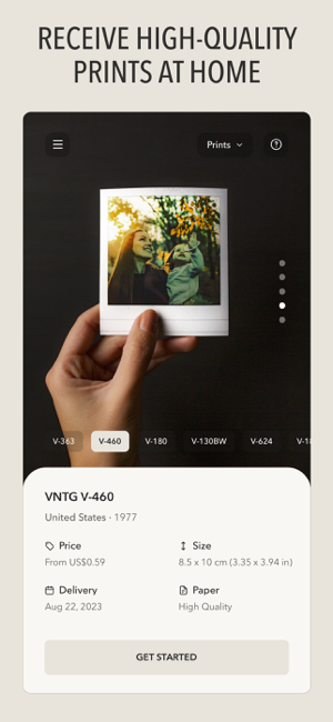 ‎VNTG: Vintage Photo Editor Screenshot