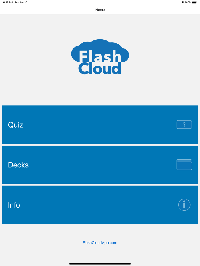 Flash Cloud Cloud Study App
