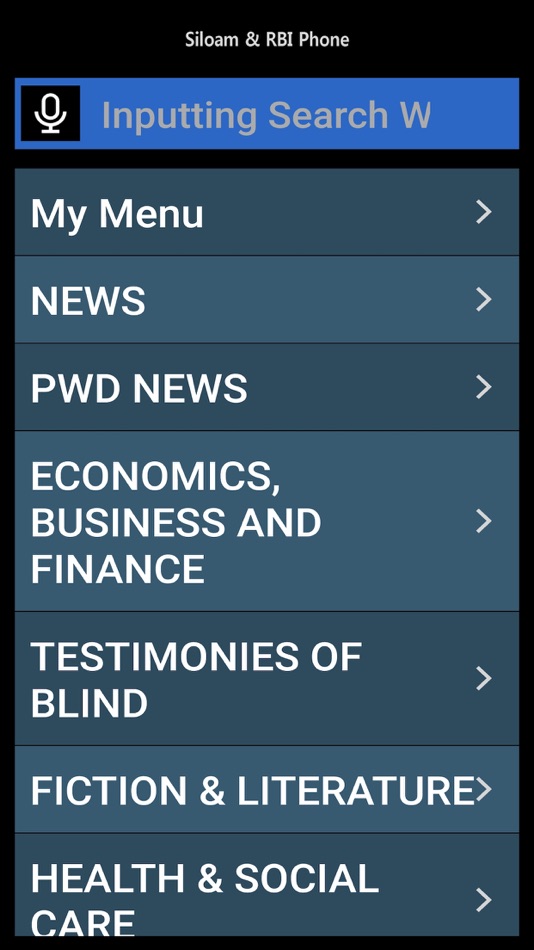 #2. Siloam Phone (iOS) 由: Siloam Center For The Blind