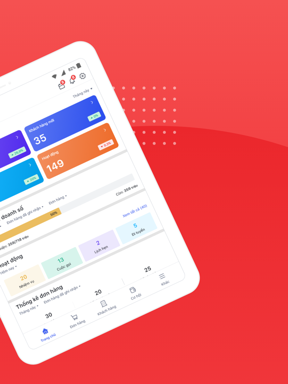 Screenshot #5 pour MISAJSC CRM(Nội bộ)