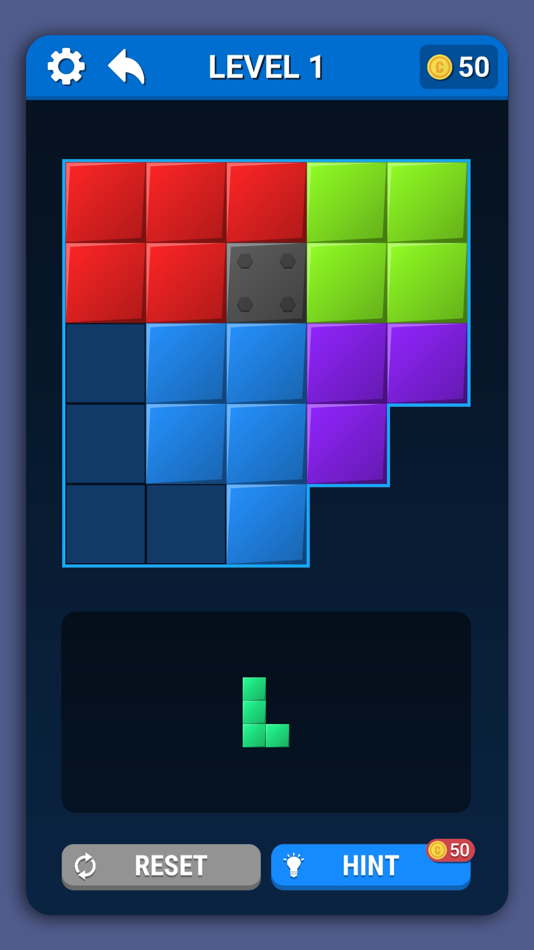 #1. Blocks Merge Puzzle (iOS) Podle: Arjun Cherukuri