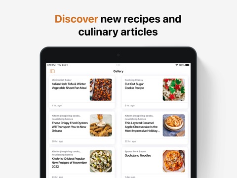 Incipe: your personal cookbookのおすすめ画像3