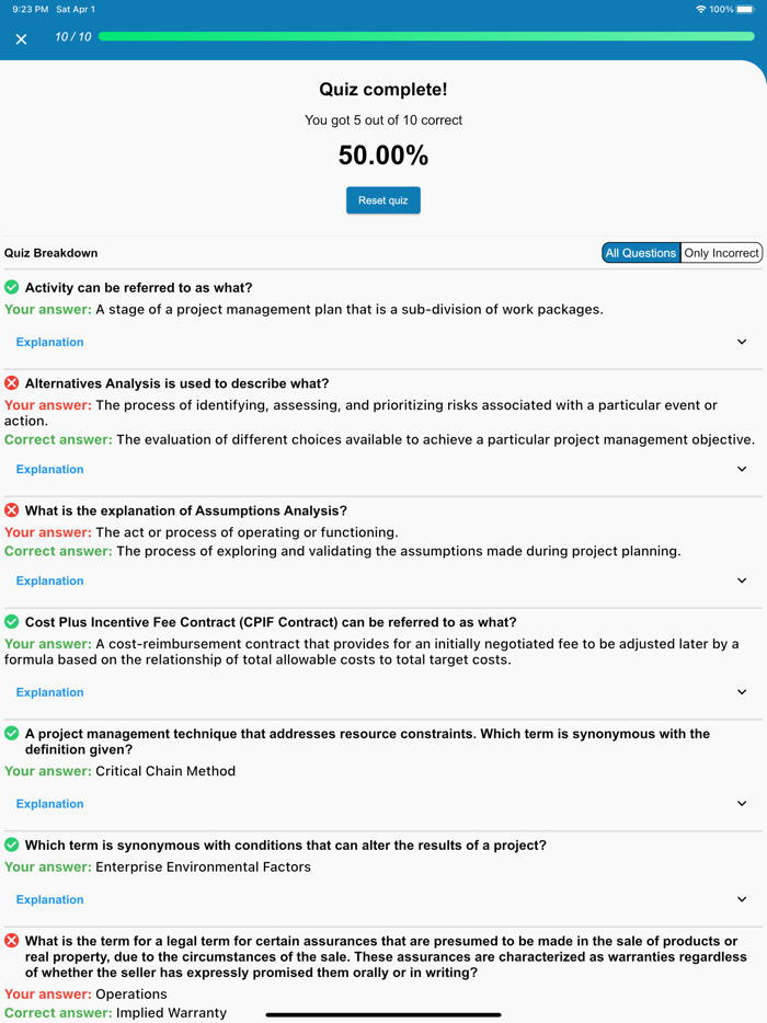 CompTIA Project Prep