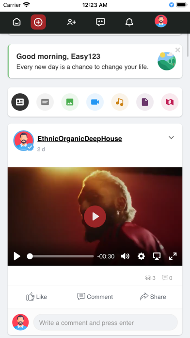 Bfree Social Screenshot