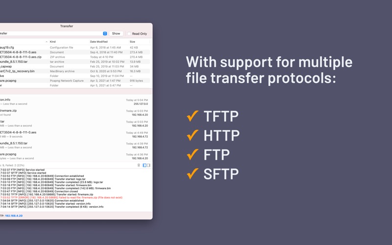 Screenshot #2 pour Transfer: File Server