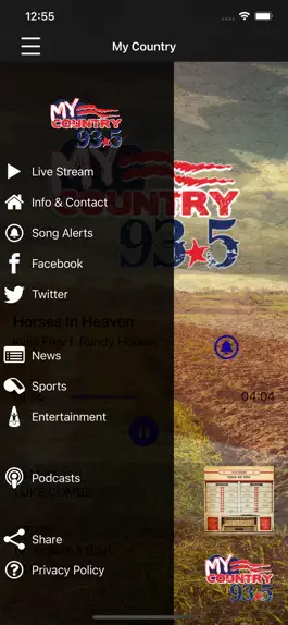 Game screenshot My Country 93.5 apk