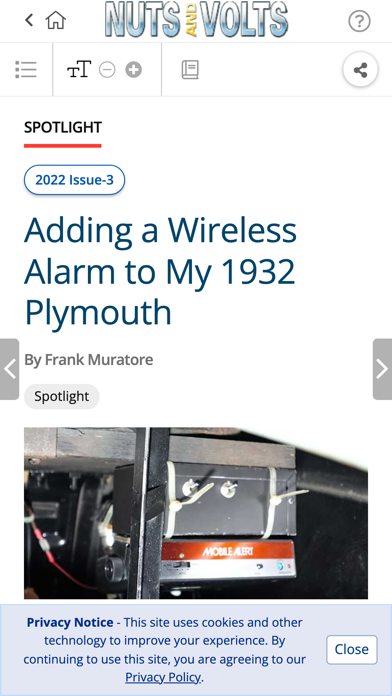 Nuts & Volts Magazine Screenshot