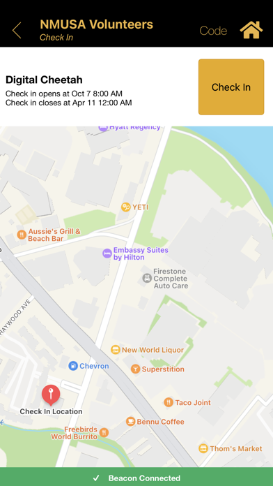 NMUSA Volunteers Screenshot