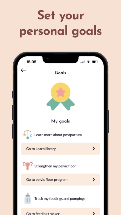 LEIA Health: for new mothers Screenshot