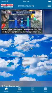 weau 13 first alert weather iphone screenshot 1