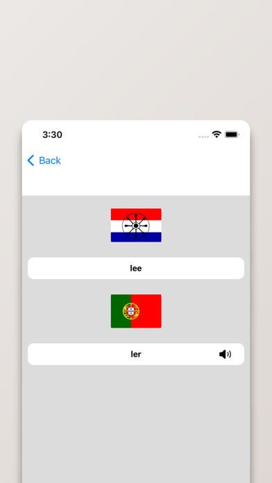 Dicionário Guarani-Português Screenshot