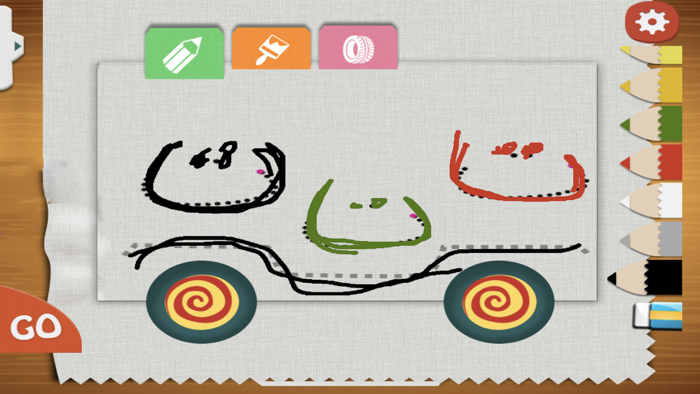 Trace Arabic Alphabet Toddlers