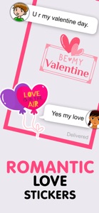 Just Romantic Stickers Pack screenshot #3 for iPhone