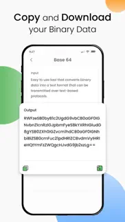 base64 encoder decoder iphone screenshot 3