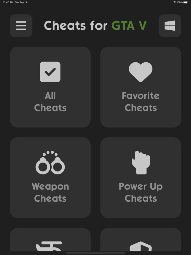 All Cheats for GTA V (5) on the App Store