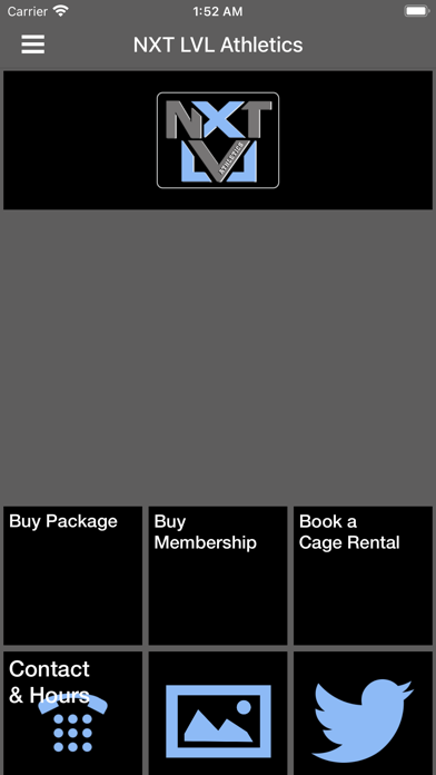 NXT LVL Athletics Screenshot