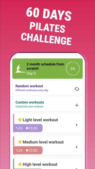 Pilates - home fitness Screenshot