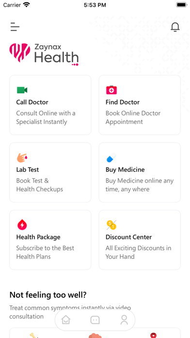 Zaynax Health Screenshot