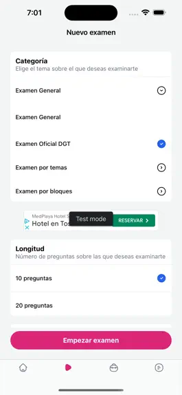 Game screenshot TeóricoConducir Lite apk