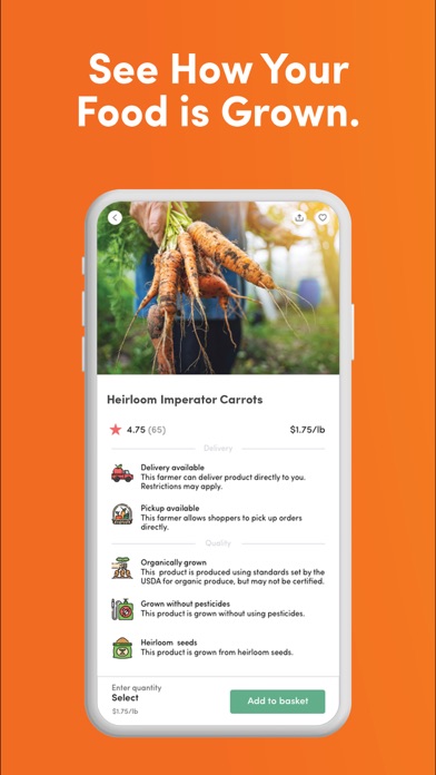 Carrots Market Screenshot