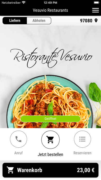 Vesuvio Würzburg Screenshot