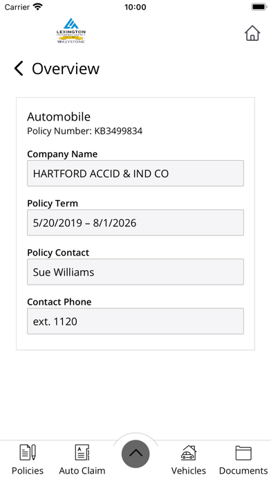Lexington Insurance Agy Mobile Screenshot