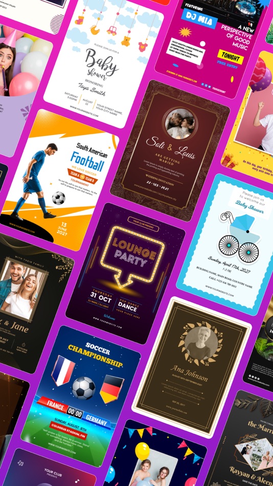 #3. Invitation Maker - Card Maker (iOS) 由: Jayeshkumar Sutriya